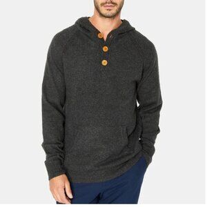 7Diamonds Men's Charcoal Shasta Hoodie Sweater size Large